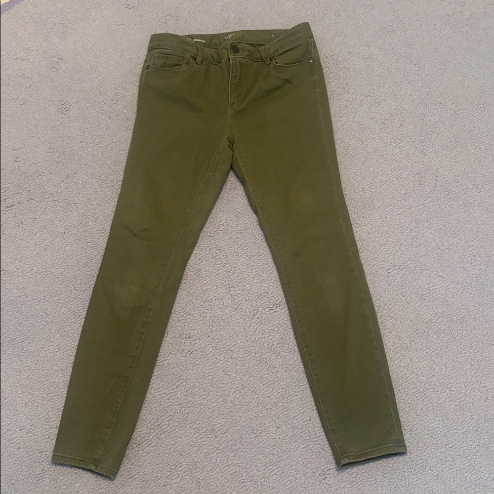 LOFT Olive Women's Skinny Jeans